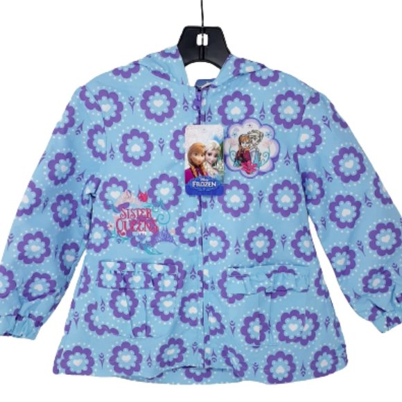 Disney Jackets & Coats Frozen Elsa And Anna Hooded Raincoat Poshmark